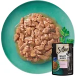 Вологий корм для котів Sheba з лососем в соусі 85г-1