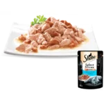 Вологий корм для котів Sheba з океанічною рибою в соусі 85г-1