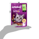 Вологий корм для котів Whiskas TastyMix ягня курка морква 85 г-1