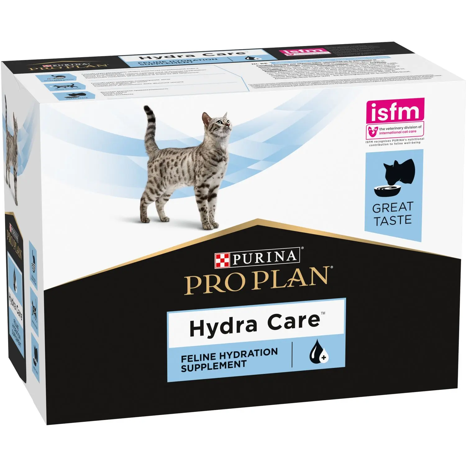Вологий корм Purina Pro Plan Hydra Care для котів для поліпшення гідратації 850 г (10 шт. x 85 г)