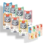 Wanpy Creamy Lickable Treats Tuna Ванпі Тунець рідкі ласощі для кішок 5 шт по 14 г-1