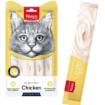 Wanpy Creamy Treat Chicken Кремові ласощі з куркою для котів 5 шт по 14 г-1