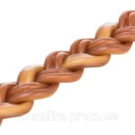 Жувальна коса 25 см Trixie з бичачого пеніса з куркою 58г-1