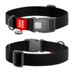 Collar WAUDOG Waterproof ошийник для собак чорний L-XXL Довжина 46-70 см, Ширина 40 мм-1