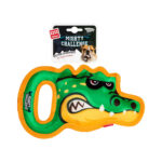 Іграшка для собак GiGwi Mighty Challenge Крокодил з пищалкою M 25 см-1