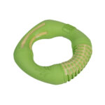 Іграшка для собак WAUDOG Fun Natural Кільце, біорозкладна гума, 12 см, зелена-1