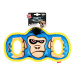 Іграшка для великих собак GiGwi Mighty Challenge Горила з пищалкою L 34 см-1