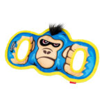 Іграшка для великих собак GiGwi Mighty Challenge Горила з пищалкою L 34 см-1