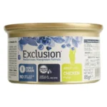 Exclusion Noble Grain Cat Adult Chicken All Breeds вологий корм з куркою для дорослих котів 85 г-1