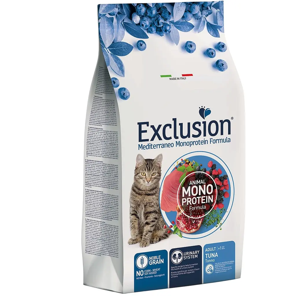 Exclusion Noble Grain Cat Adult Tuna сухий корм для дорослих котів з тунцем 1.5 кг
