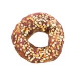 Ласощі Trixie Donuts для собак пончик 10 см качка, тріска, курка 1 шт-9
