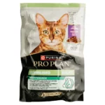 Вологий корм для котів після стерилізації Purina Pro Plan Sterilised шматочки у підливці з качкою 85 г-1