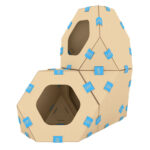 Модульний будиночок для котів