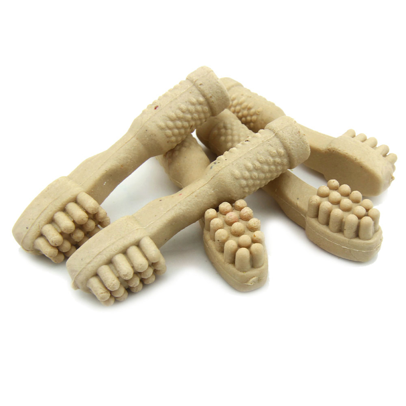 Селянські Смаколики ласощі для собак 8 см зубна щітка молочна 500 г