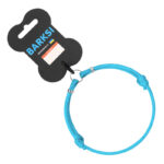 Шнурок для адресників Barksi з паракорду для собак та котів блакитний-1